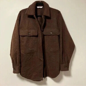 Alpine Design  brown shacket jacket